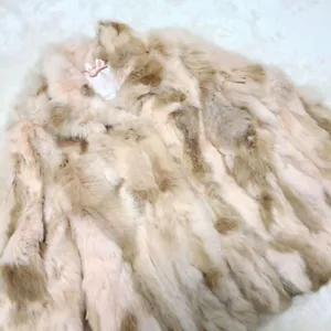 Rare LIZ LISA Rabbit Fur Coat Pink size FREE womens from Japan Japanese JP!!!!!! - Picture 1 of 11