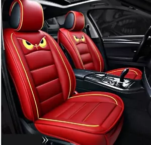 Ptowl Cartoon Full Set Universal Fit Waterproof Auto Seat Cover Cushions - Picture 1 of 2