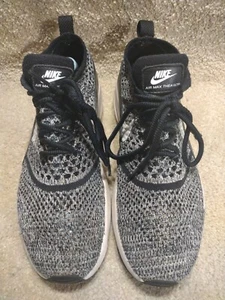 Nike Air Max Thea Ultra Flyknit Running Shoe Oreo Woman Sz 8, 881175-001 - Picture 1 of 11