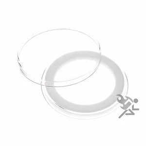 Canadian One Dollar Coin Capsule, Air-Tite Holders 36mm White Ring, 5 Pack - Picture 1 of 1