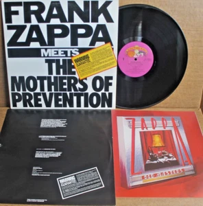 FRANK ZAPPA MEETS THE MOTHERS OF PREVENTION LP: BARKING PUMPKIN 74203 -1985-VG++ - Picture 1 of 5