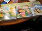 3 Leapster Games Dora, up and disney fairies