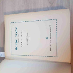 MONDO NUOVO de orbe novo P. MARTIRE D'ANGHIERA 1958 ISTITUTO EDITORIALE ITALIAN - Foto 1 di 3