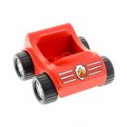 1x Lego Duplo Vehicle Car Go Kart Red Fire Brigade 43119c01pb06 31363c01pb06