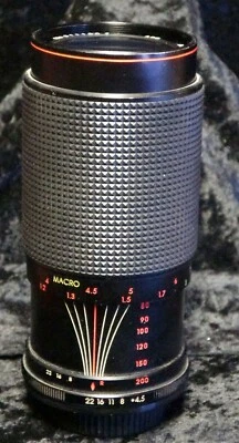 Promaster 📸 MC Zoom 1:4.5 f=80-200mm Lens MACRO Black No Case - Image 1 of 3