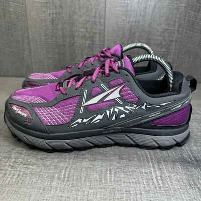 Excellent - Altra Lone Peak 3.5 Women's Trail Shoes Purple AFW1755F-1 Sz 9.5 US - Image 1 of 4