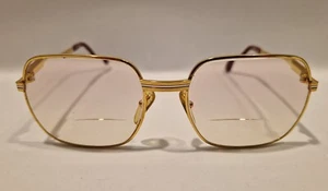 Gafas D5 diseño vintage Christian Dior Monsieur borde dorado montura de gafas - Imagen 1 de 20