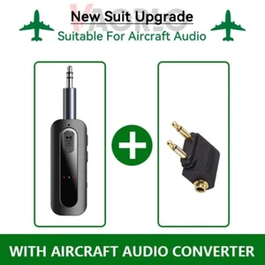 Bluetooth 5.5 Receiver Transmitter 3.5mm AUX/TF Card Stereo Wireless Audio Adapt - Picture 1 of 12