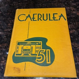 Long Beach California Polytechnic High School Yearbook 1951. “Caerulea” - Picture 1 of 13