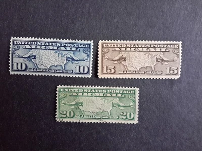 S stamps Airmail Sc#C7-C9 MNH  1926 - Image 1 of 2