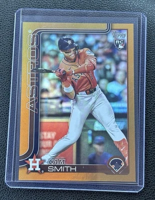 2025 Topps Series 2- Cam Smith Gold /50 RC - Image 1 of 3