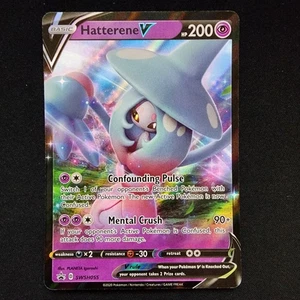 Pokemon Hatterene V SWSH055 SWSH: Sword & Shield Promo Cards Holo - Picture 1 of 2