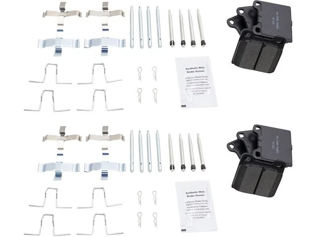 Juego de pastillas de freno para 1969-1974 Porsche 911 1970 1971 1972 1973 HN425KG Foto 1 de 1