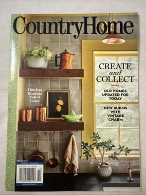 COUNTRY HOME MAGAZINE Book VOL. 45 No 2 Summer 2024 CREATE and COLLECT Issue - Image 1 of 2