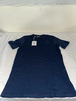 Camiseta Gymshark Legacy Azul Marino Talla S - Calce Ajustado Nueva Con Etiquetas Foto 1 de 4