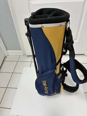 Top Flight XL J Junior Golf Club Set--Blue /Yellow Bag, Driver , irons & putter - Image 1 of 4