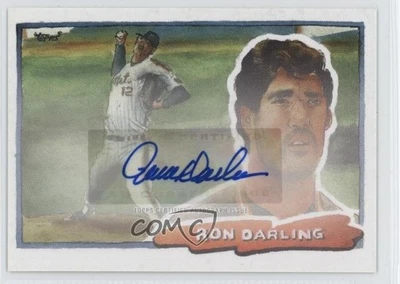 2021 Topps Spotlight 70 By Andy Friedman Auto Ron Darling #55-A Auto - Image 1 of 2