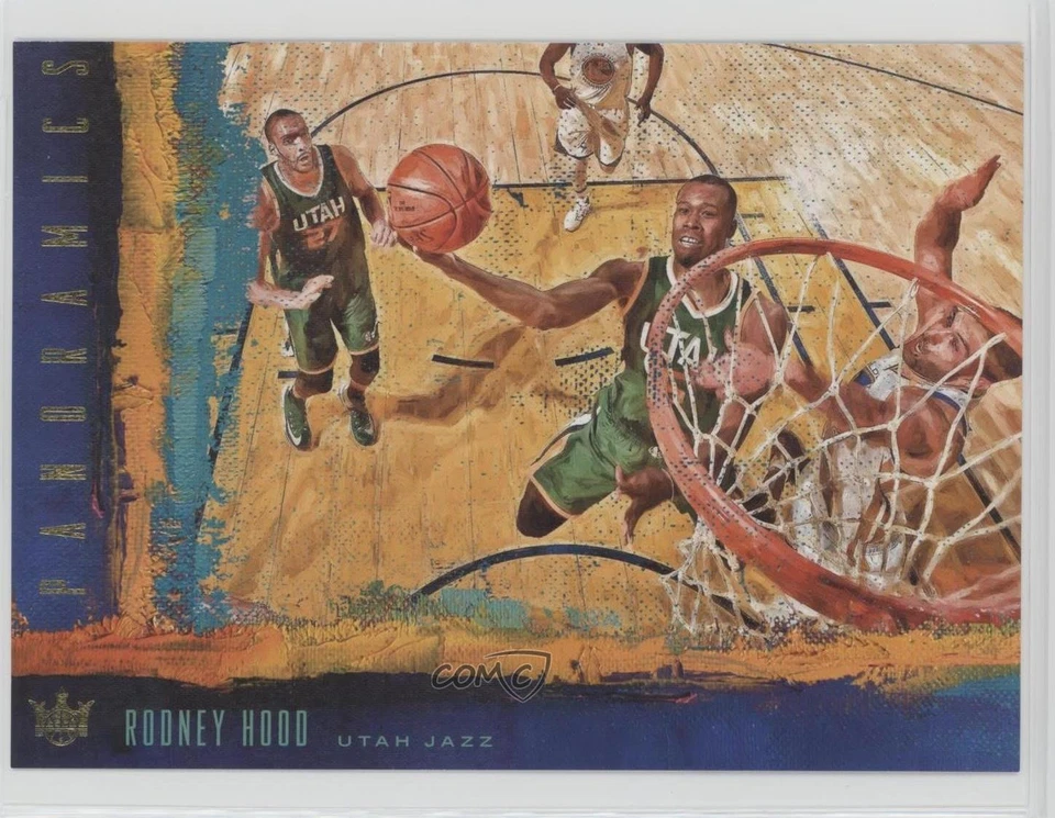 2017-18 Panini Court Kings Box Topper Panoramics Rodney Hood #20 - Image 1 of 2