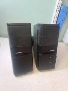 BOSE MediaMate PC Computer Speaker With AC Power Adapter Black Works/Sound Great - Picture 1 of 14