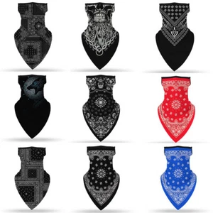 Multifunktionstuch Fahrrad Bandana Halstuch Schlauchschal Mundschutz Bikermaske - Picture 1 of 21