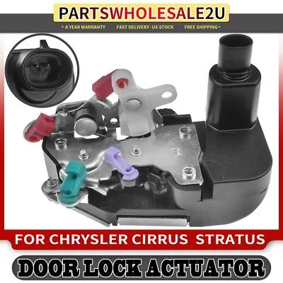 Front Right RH Door Lock Actuator for Chrysler Cirrus Dodge Stratus Breeze 97-00 - Image 1 of 4