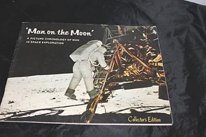 Man On The Moon Pictural Chronology Space Exploration Collector's Edition 1969 - Picture 1 of 5