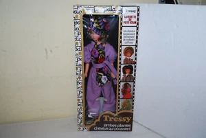 BELLA POUPEE TRESSY TENUE COMBINAISON MAUVE ET FOULARD NEUVE BOITE NEW BOX - Picture 1 of 6