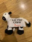 Chick-Fil-A Plush Cow Toy Eat More Chicken Mor Chikin Advertisement About 6.5?