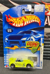 HOT WHEELS 2002 FIRST EDITION TANTRUM #3 WITH *RARE * 5 SPOKE WHEELS NICE CARD! - Picture 1 of 7