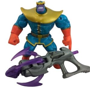 Marvel’s The Silver Surfer Thanos Cosmic Power 5" Action Figure 1997 ToyBiz 