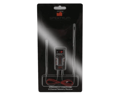 Spektrum AR6610T AR6610 DSMX 6 Channel 2.4GHZ Telemetry Receiver SPMAR6610T   - Image 1 of 4