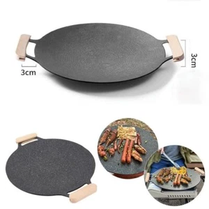 Multi-purpose Non-stick Cooking Pans Round Shape Barbecue Plate Household Use - Picture 1 of 6