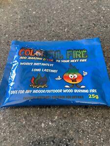 Colorful Fire Packet Magical Flames Color Campfire Fireplace Colorant Pack