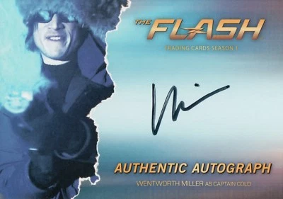 The Flash Season 1, Wentworth Miller (Captain Cold) Autograph Card WM2 - Image 1 of 2