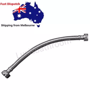 WELS Stainless Steel Flexible Water Hose 30cm Toilet G1/2" Connection - Picture 1 of 4