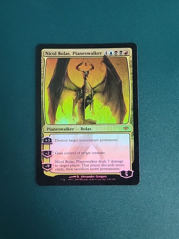 1 mtg Nicol Bolas Planeswalker / Nicol Bolas Foil Conflux - Image 1 of 4