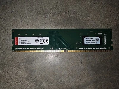 Kingston 4GB 2666MHz PC4-21300 288-Pin 1.2V Non ECC Desktop DDR4 UDIMM Memory - Image 1 of 2