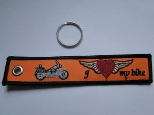 Llavero/Key-ring I Love my bike aprox 13x2,5, cm  - Imagen 1 de 1