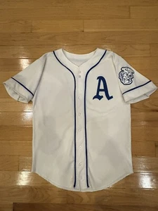 Vintage Philadelphia A’s Throwback Baseball Jersey 90s All Star Trophies Size Lg - Bild 1 von 13