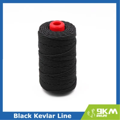 750lb Heavy Duty Black Speargun Braid Line Made with Kevlar Conventional Wrap  - Image 1 of 4