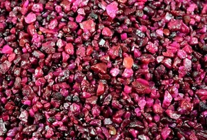 Natural 4000 Ct/2-3 mm African Ruby Gemstone Rough Lot Engagement Sale - Picture 1 of 4