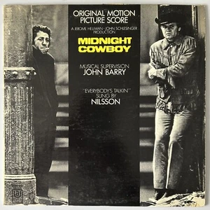MIDNIGHT COWBOY - ORIGINAL MOTION PICTURE SCORE - UAS-5198 VINYL LP ft. NILSSON - Picture 1 of 4
