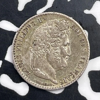 1832-A France 1/4 Franc Lot#C1854 Silver! Nice! - Image 1 of 2
