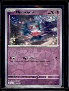 Misdreavus SV02: Paldea Evolved Pokémon 087/193 Holograma Inverso Casi Nuevo+ - Imagen 1 de 2