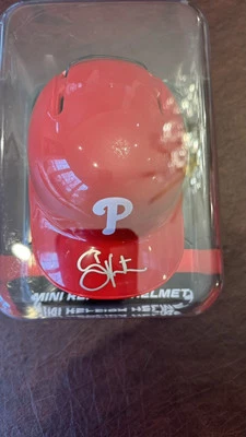 Shane Victorino Signed Rawlings Philadelphia Phillies Mini Helmet PSA Autograph - Image 1 of 4
