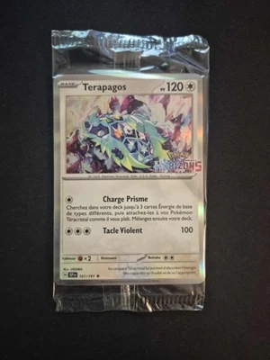 Terapagos 161/191 SEALED - Pokémon TCG Horizons Stamped Promo FR - Image 1 of 2