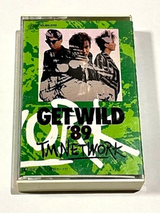 TM NETWORK Get Wild '89 Cassette Tape Japan J-Pop City Pop Rare Vintage - Picture 1 of 3