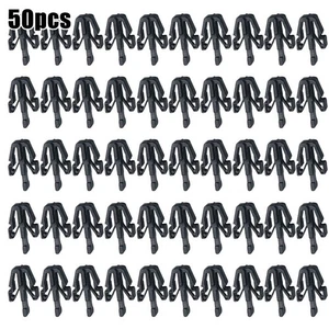 Grille Clip Pack of Fifty in Black Plastic for Chevy and For GMC Applications - Picture 1 of 8