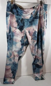 Zelos Women’s Plus Size 3X Multicolor Workout Leggings - Picture 1 of 10