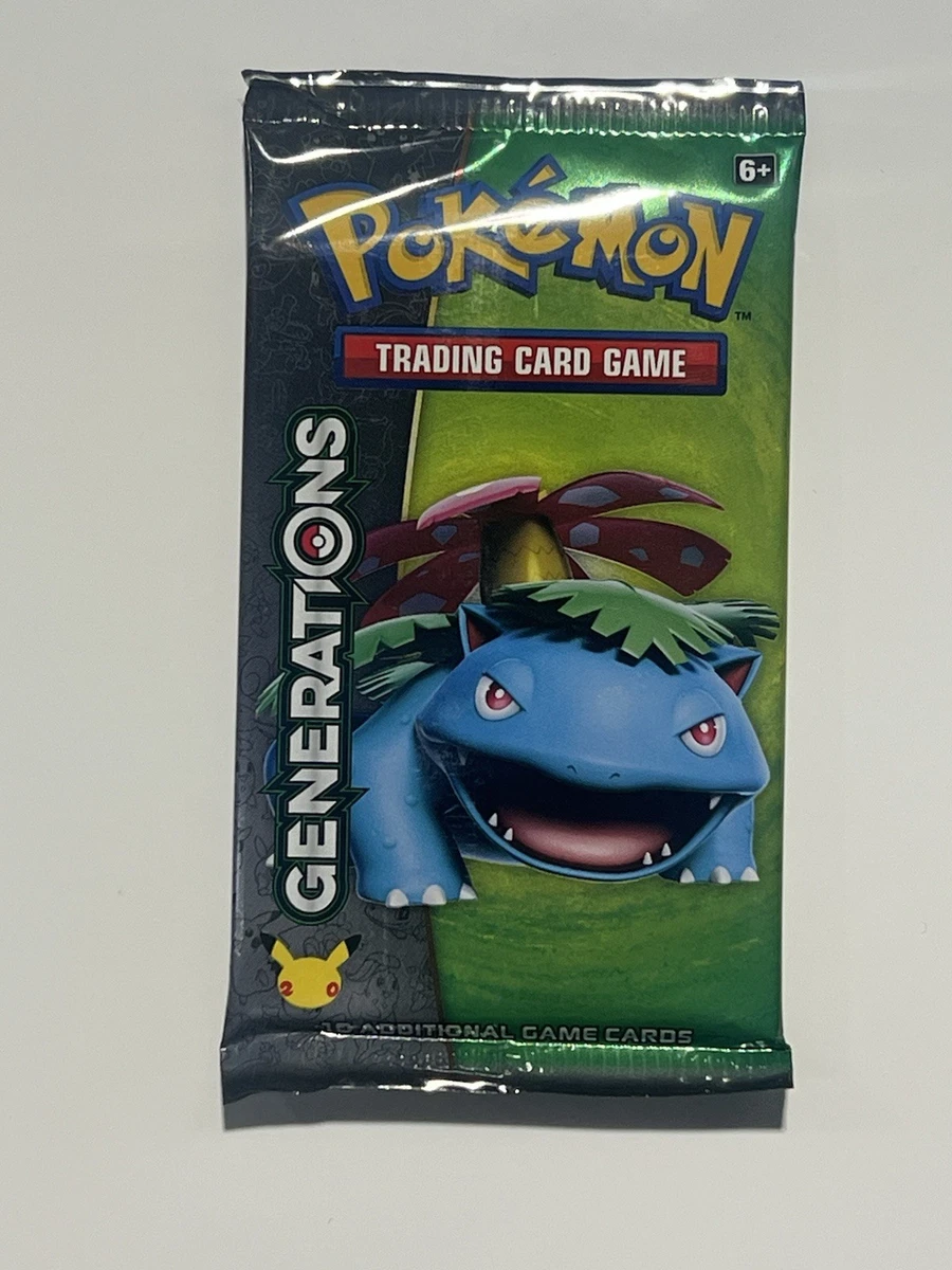 Pokémon TCG Generations Sealed Collectible Card Game Packs for